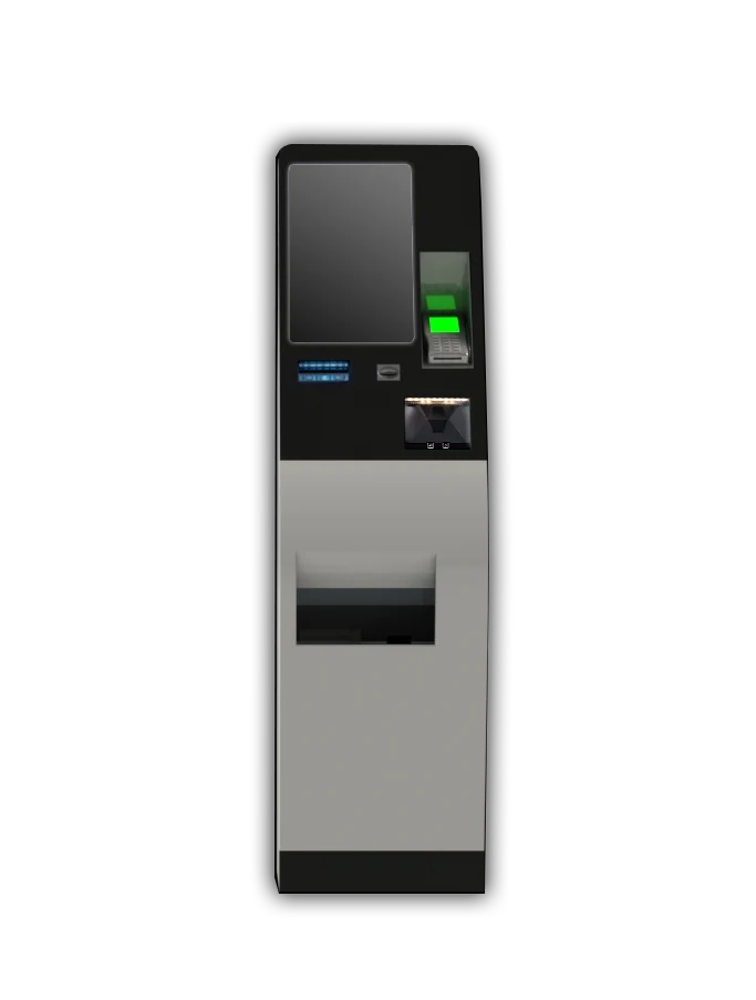 Componentes internos del cajero Quickpay101
